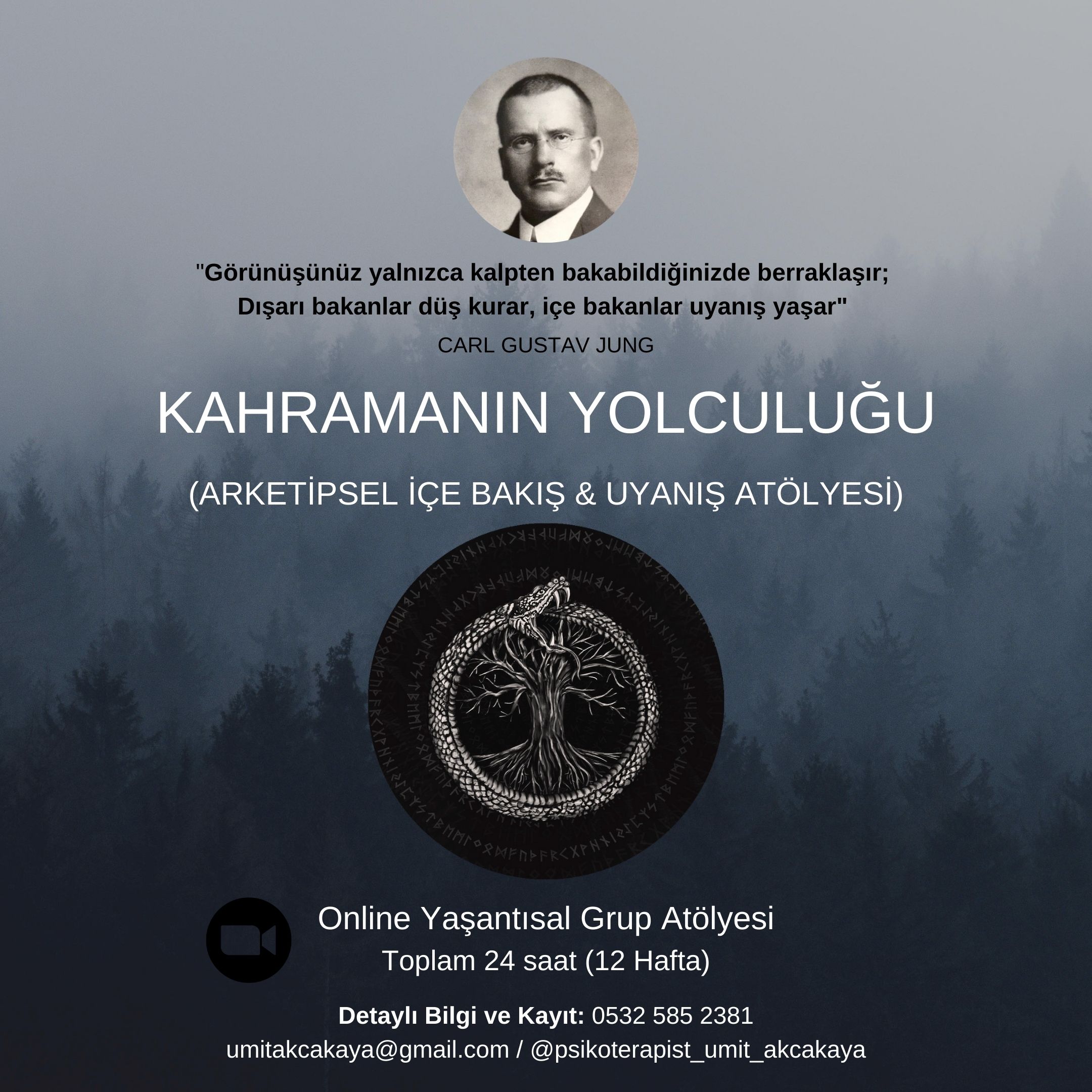 Kahramanın Yolculuğu  (Arketipsel İçe Bakış & Uyanış Atölyesi)