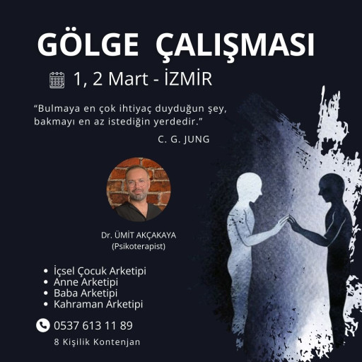 GÖLGE ÇALIŞMASI - 1, 2 MART / İZMİR (YÜZ YÜZE )