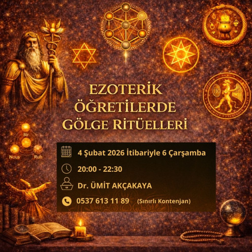 EZOTERİK ÖĞRETİLER ve GÖLGE RİTÜELLERİ