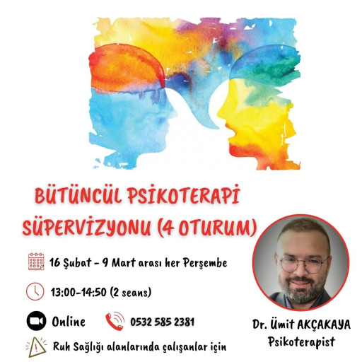 Bütüncül Psikoterapi Süpervizyonu (4 Oturum)