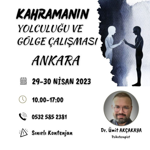 KAHRAMANIN YOLCULUĞU: GÖLGE İLE YÜZLEŞME - ANKARA