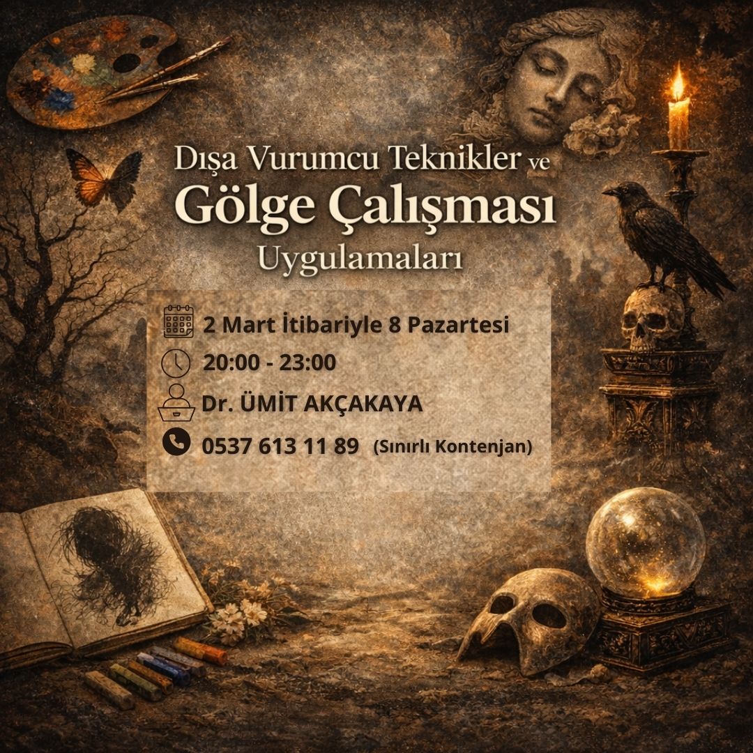 DIŞA VURUMCU TEKNİKLER ve GÖLGE ÇALIŞMASI