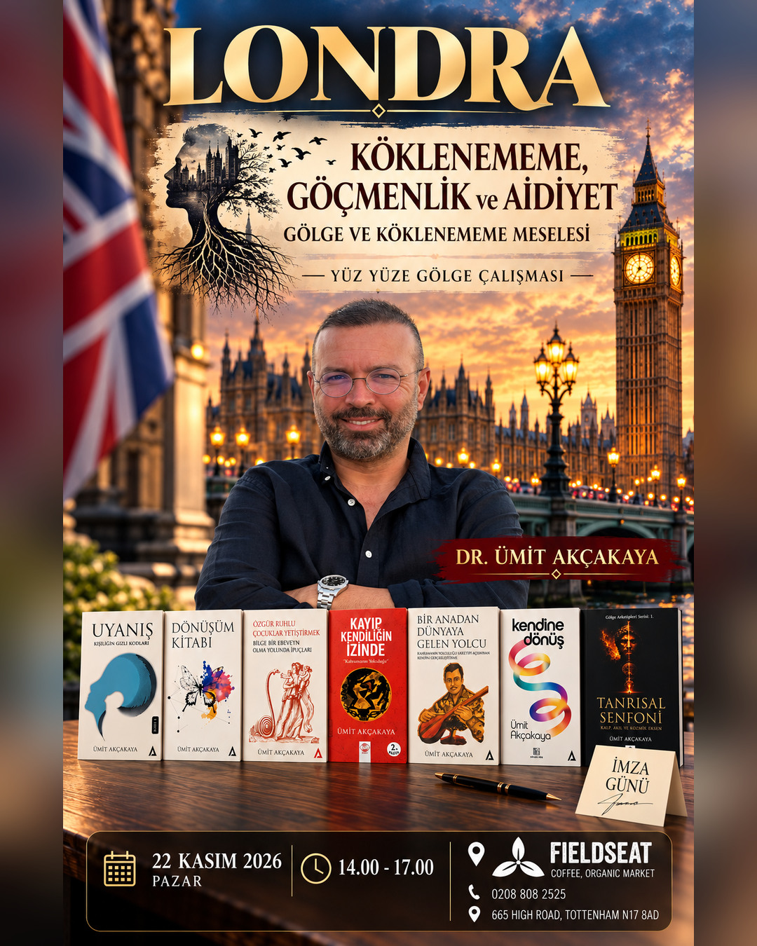 LONDRA YÜZ YÜZE GÖLGE ÇALIŞMASI - TEMA GÖÇMENLİK, KÖKLENEMEME VE AİDİYET